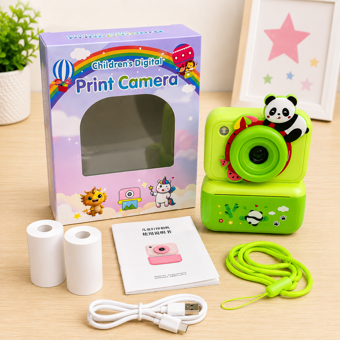 Panda Instant Print Kids Camera