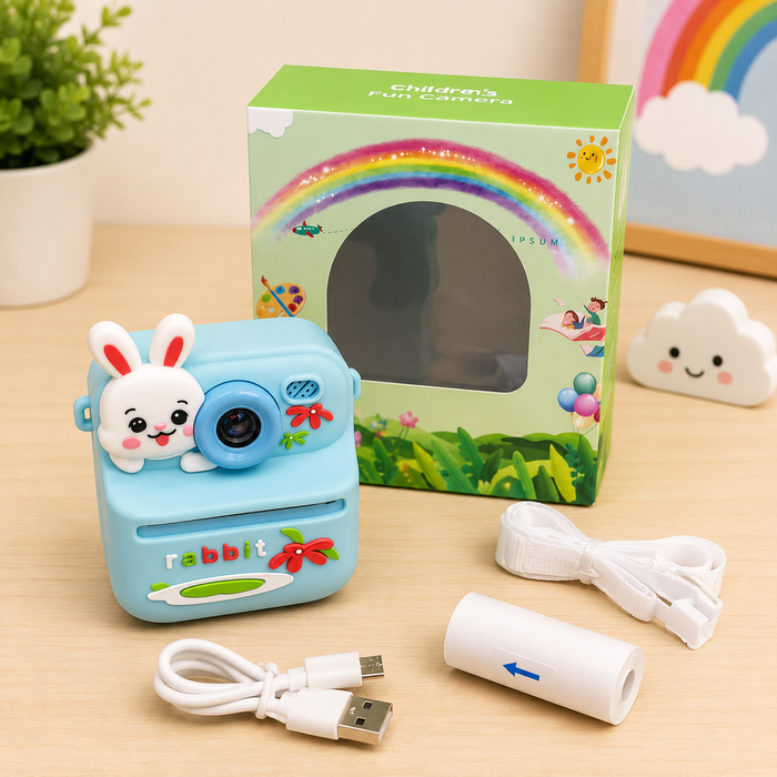 Bunny Instant Print Kids Camera