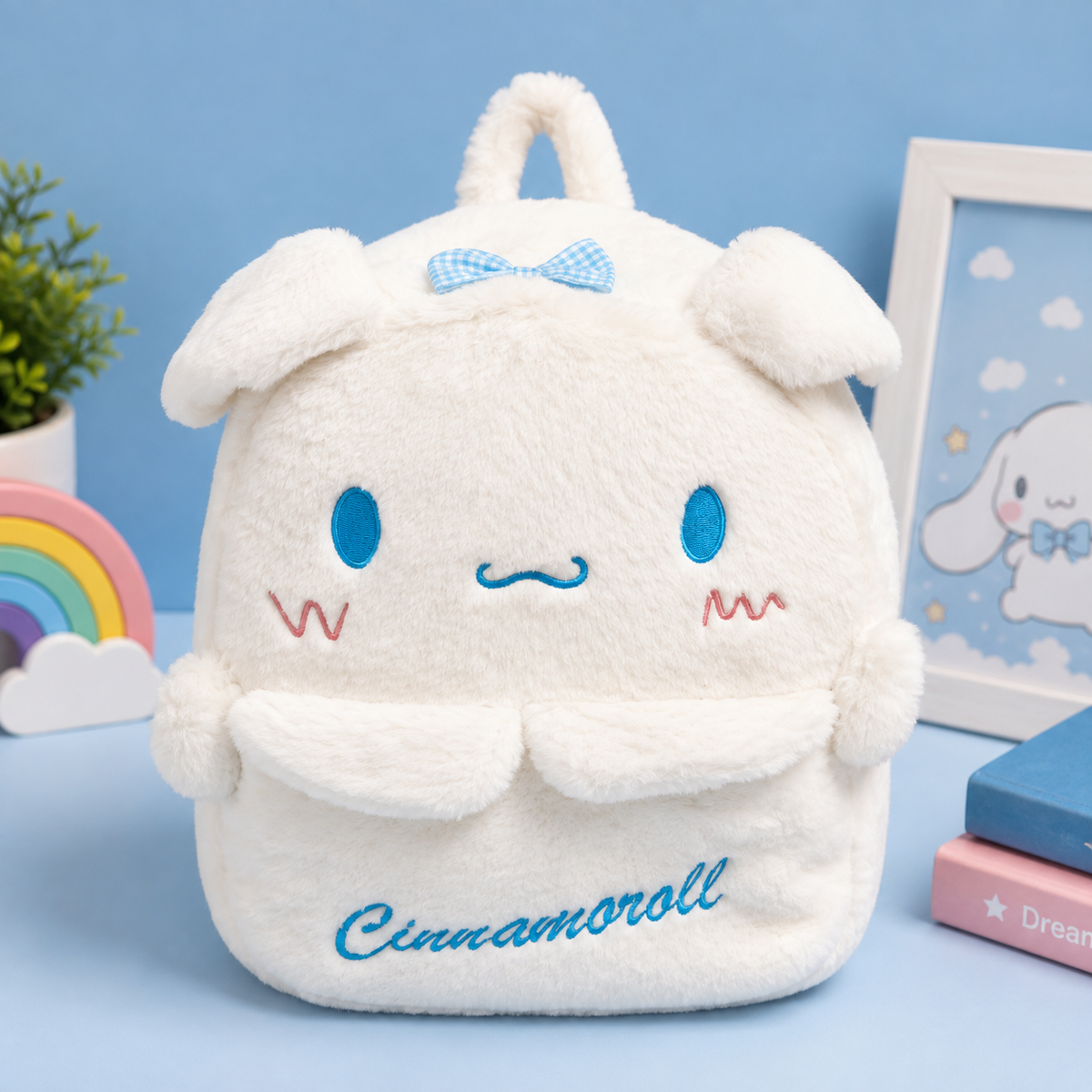 Cinnamoroll Plush Kids Backpack