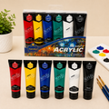 6-Color Fine Quality Acrylic Paint Set