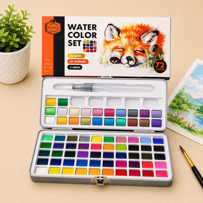 72 Colors Water Color Set