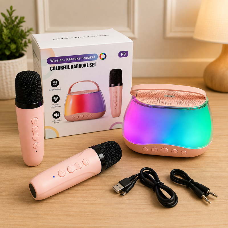 P13 Colorful Karaoke Set