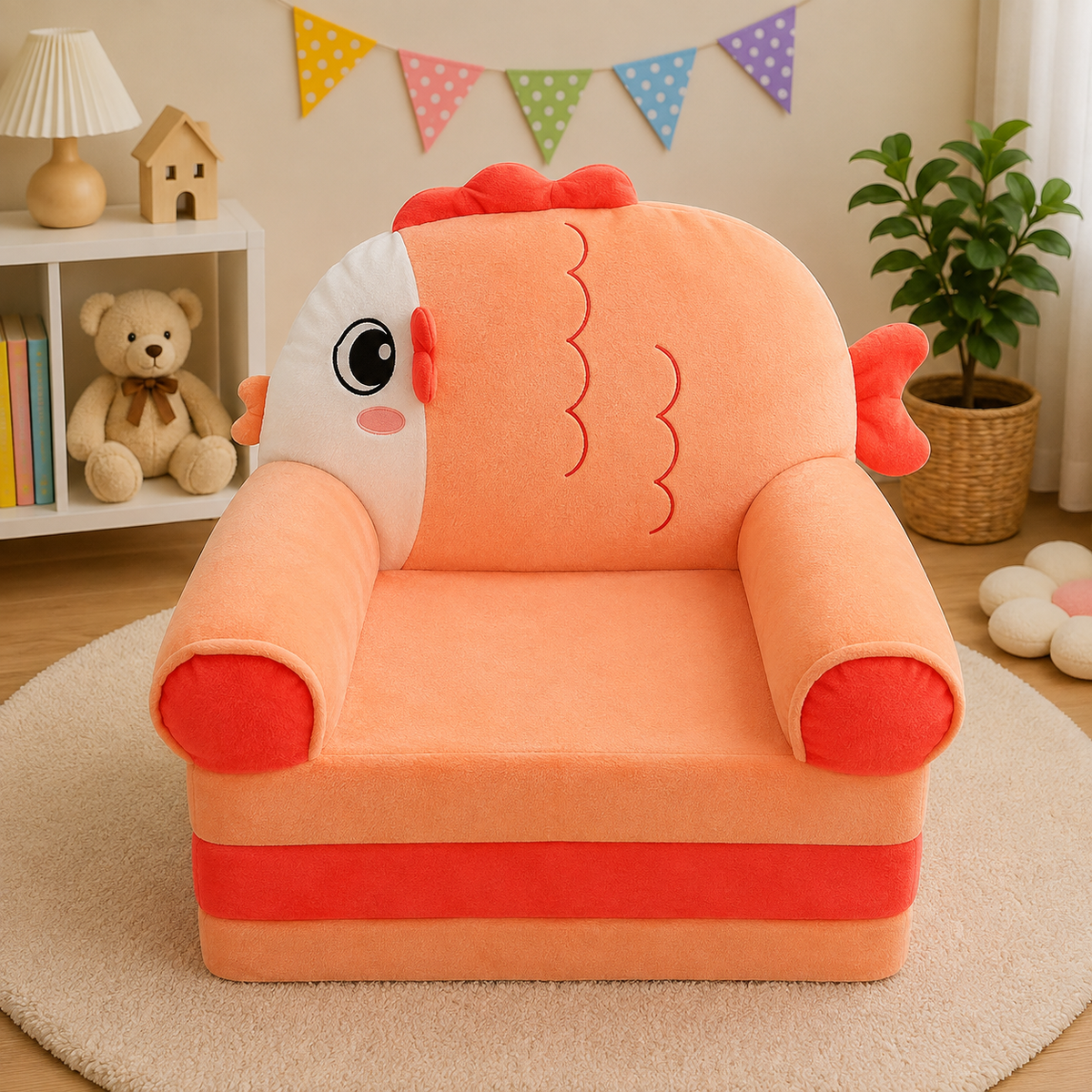 Fish Kids Sofa Cum Bed
