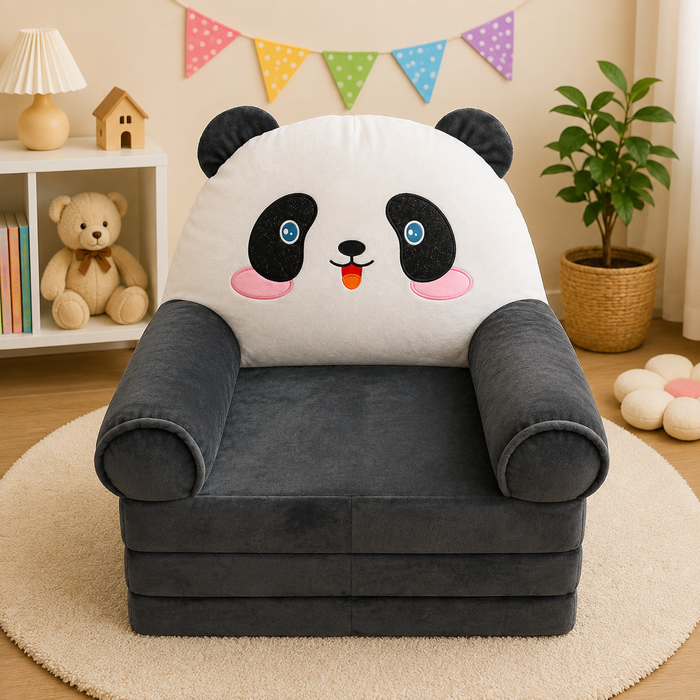 Panda Kids Sofa Cum Bed.