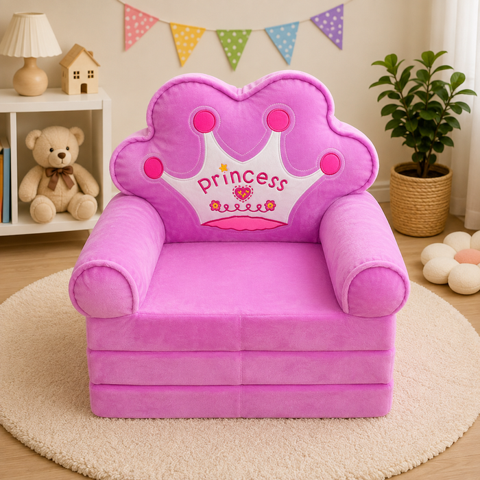 Princess Kids Sofa Cum Bed.