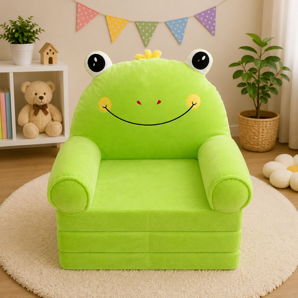 Frog Kids Sofa Cum Bed