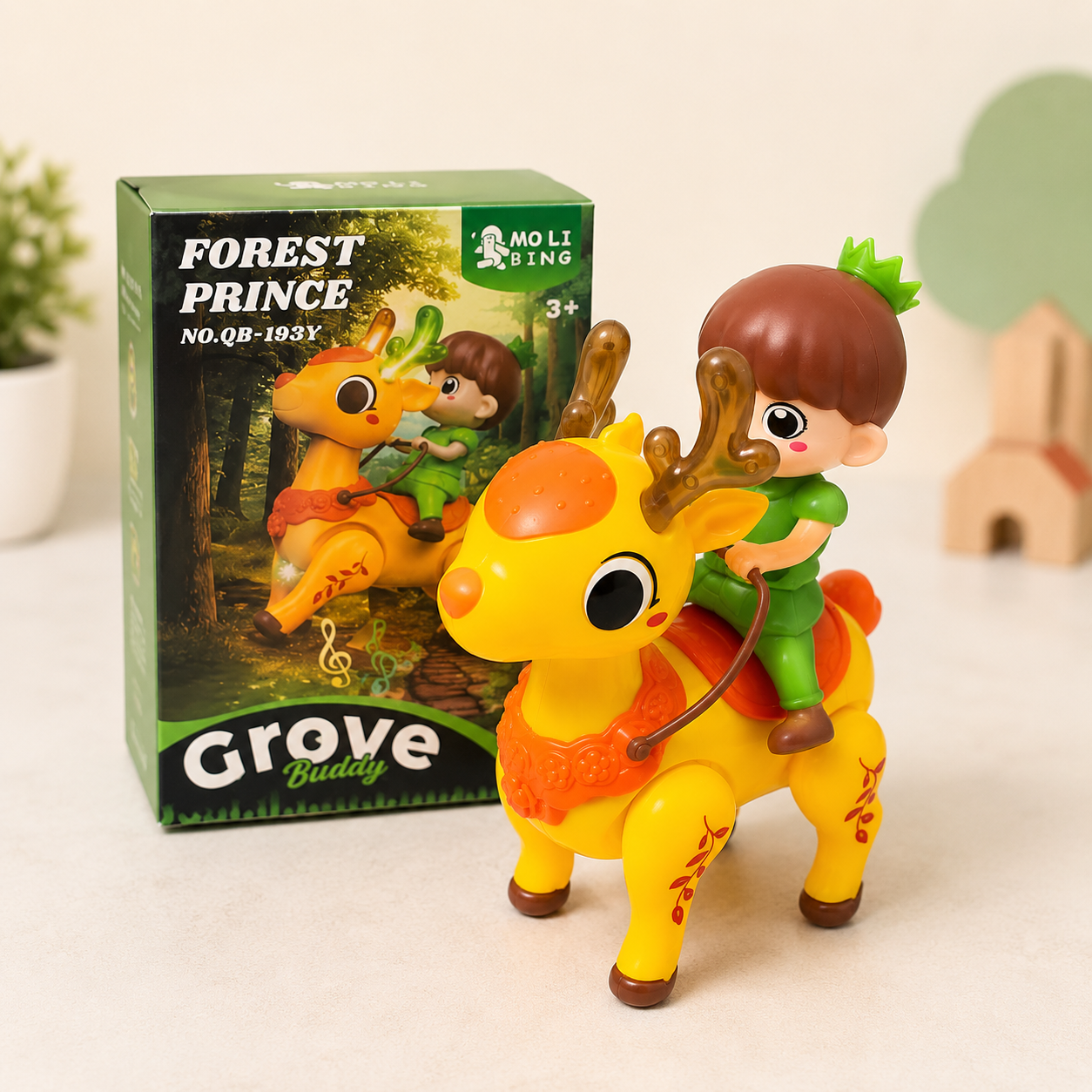 Forest Prince Deer Ride Toy