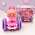 Labubu Balance Stunt Musical Car Toy