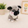 Pug Dog Plush Stuffed Toy - 20cm