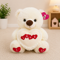 Heart Love Teddy Bear Plush Soft Toy