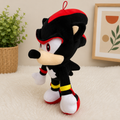 Black & Red Hedgehog Character Plush Soft Toy - 25m