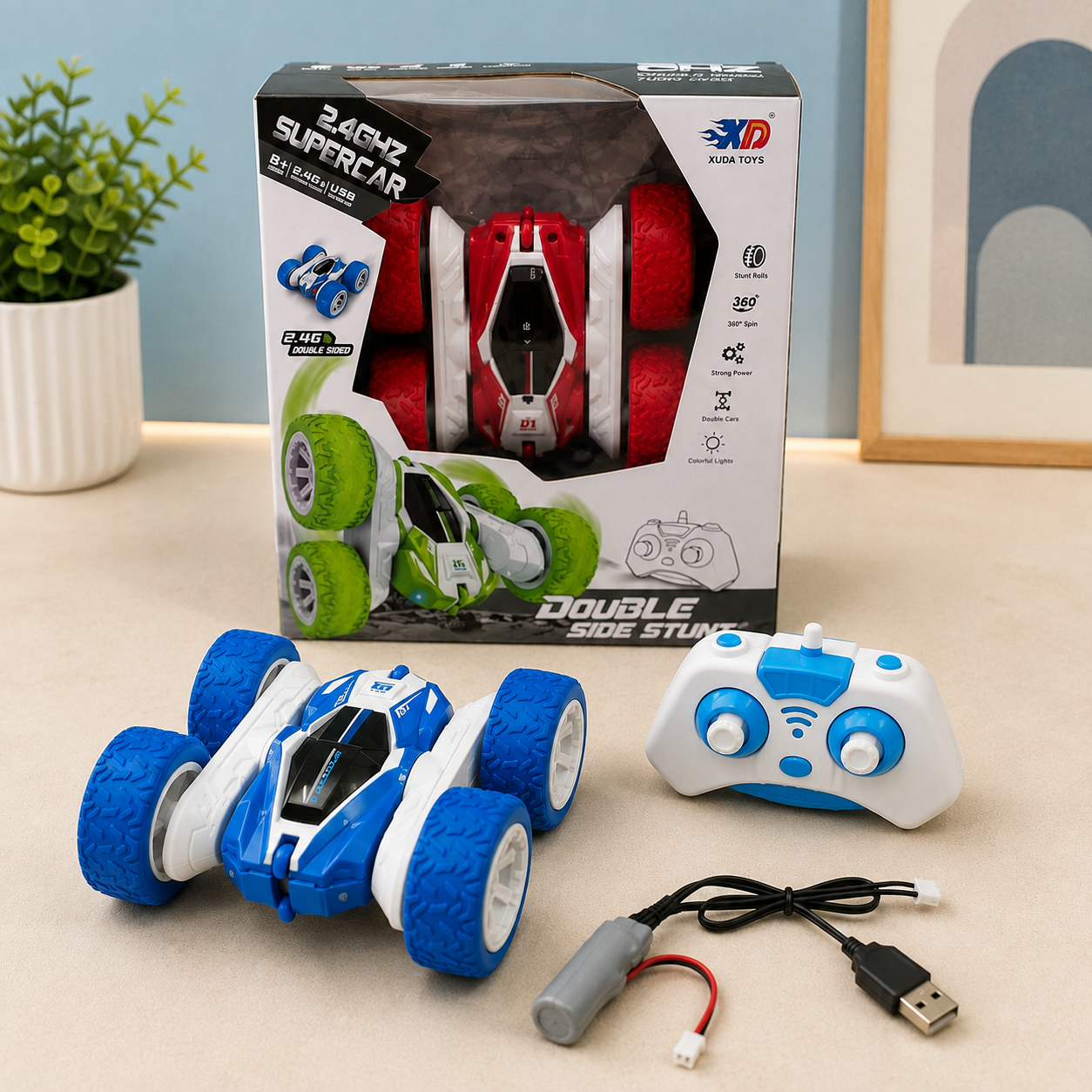 Turbo Flip 360° RC Stunt Car