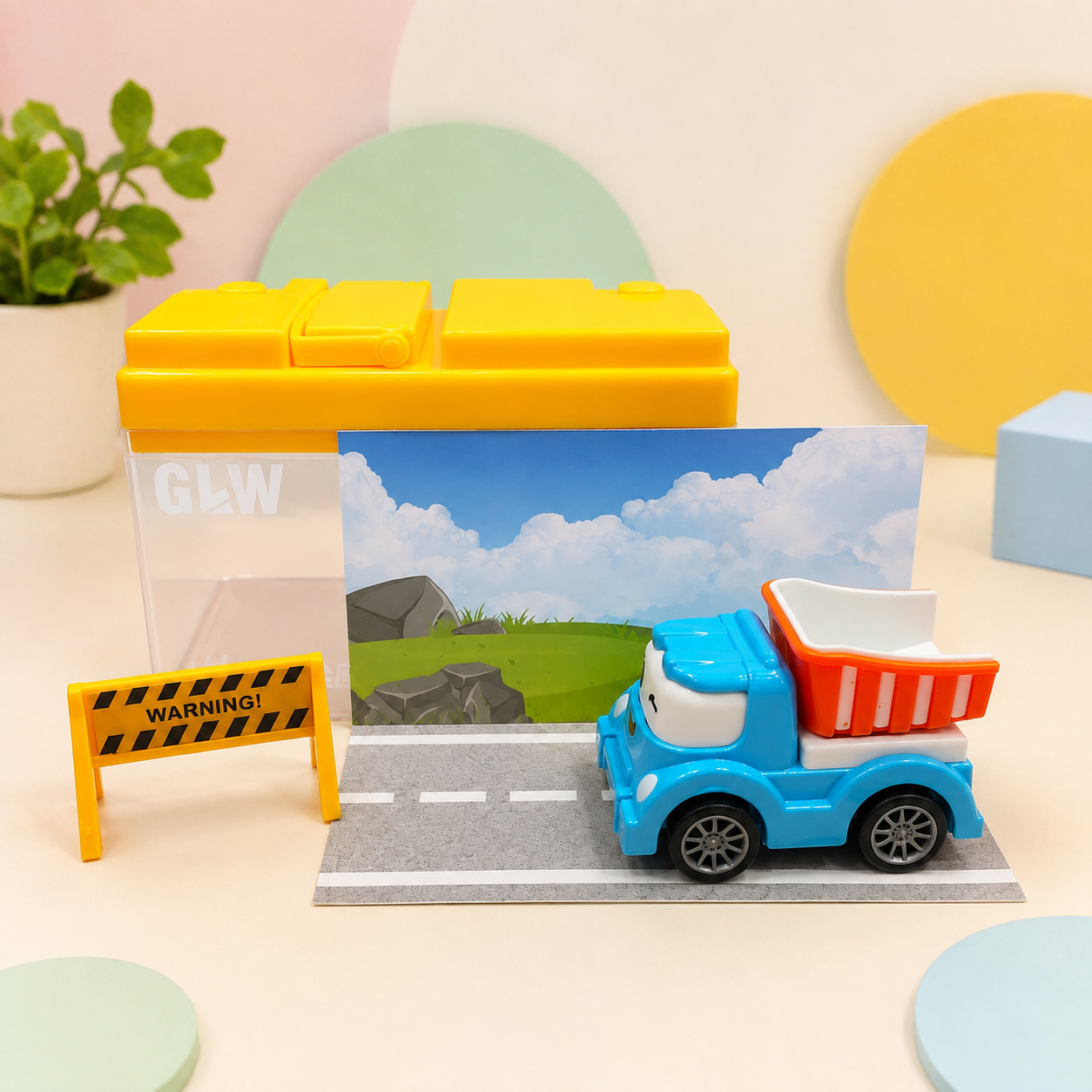 Construction Dump Truck Toy Play Set
