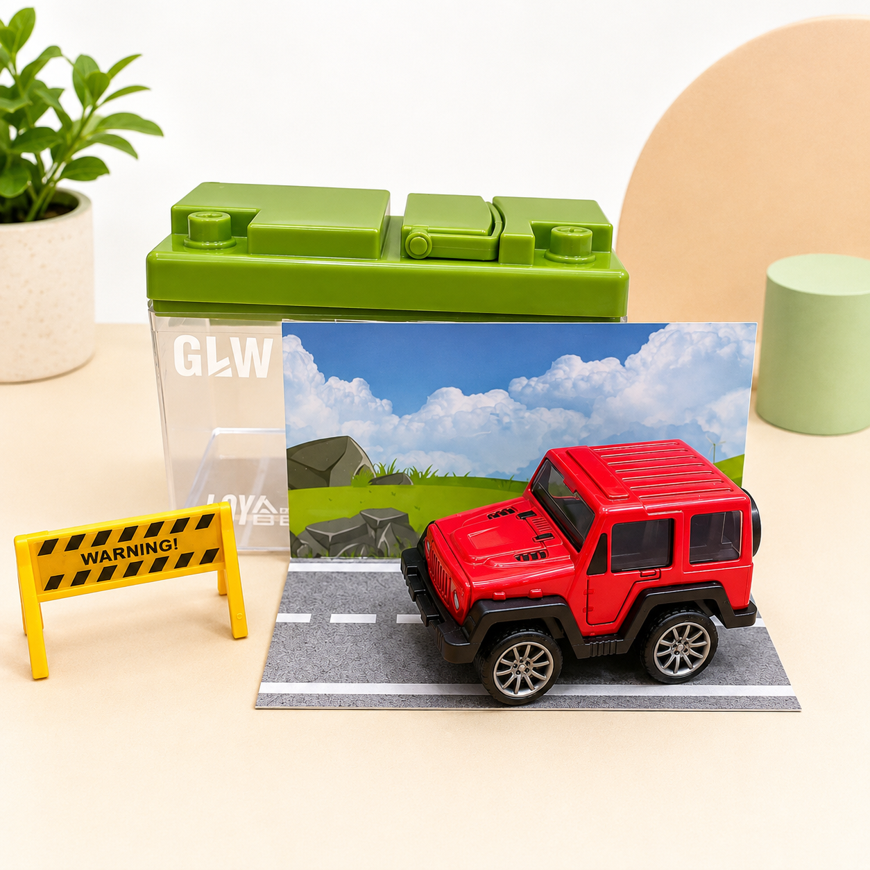 Mini Off-Road SUV Toy Play Set