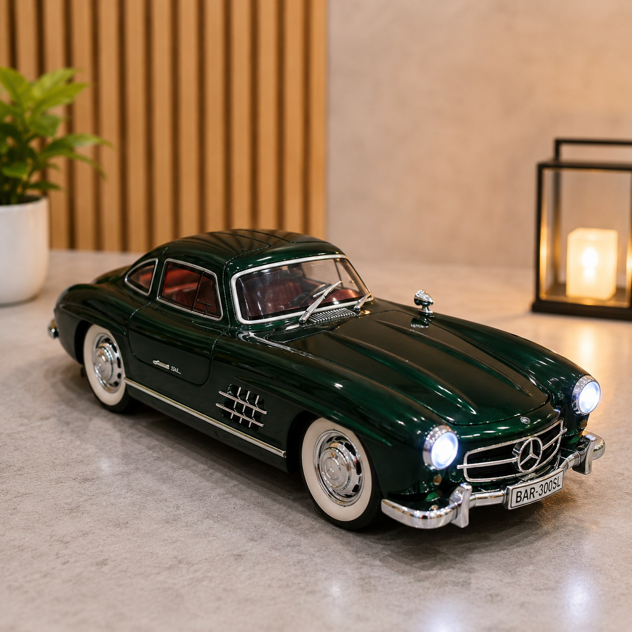 Premium Classic Sports Coupe Model Car