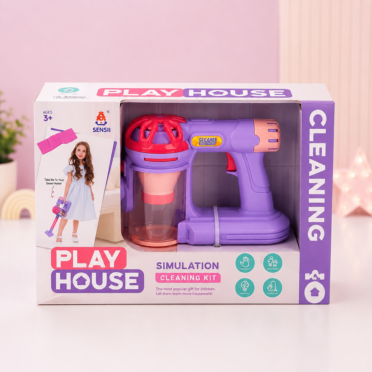 Play House Simulation Cleaning Kit