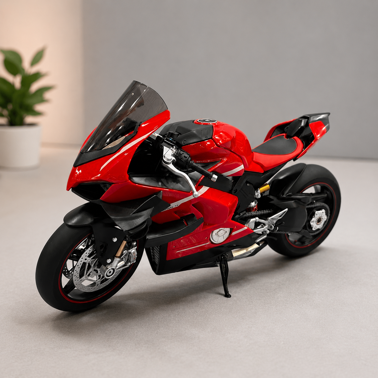 Die-Cast Sport Motorcycle Model