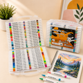 80 Colors Acrylic Marker Pen Set