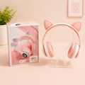 Cat Ear Wireless Headphones-Pink