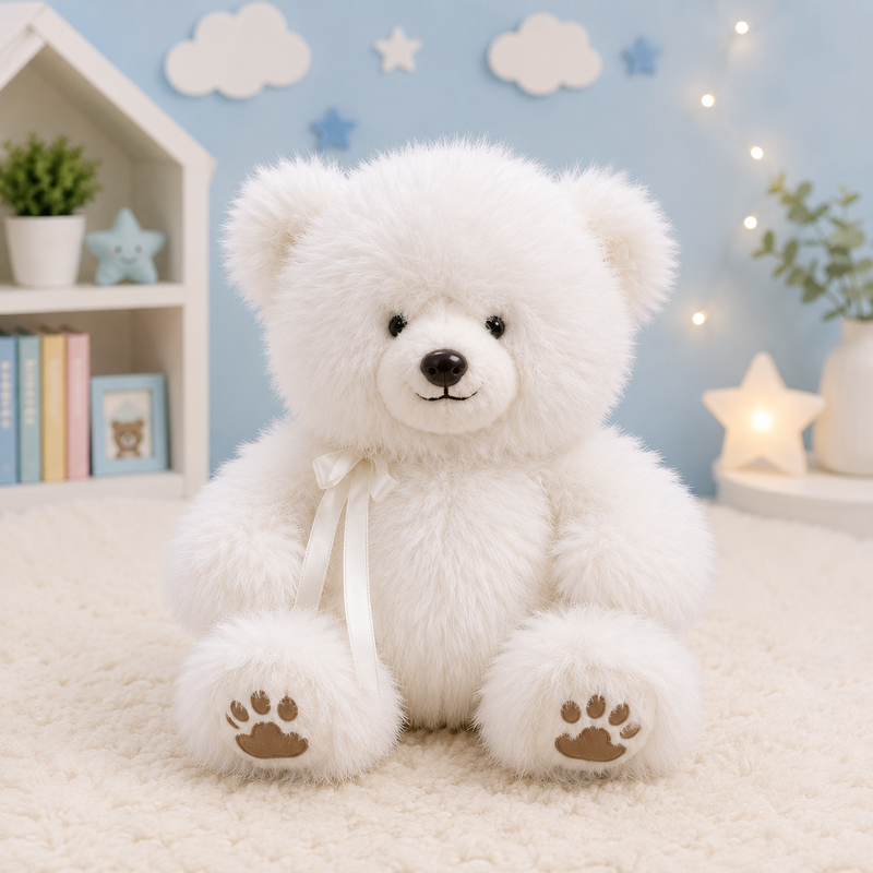 Snowflake Teddy Bear Plush Toy