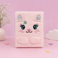 Cute Kitty Plush Notebook