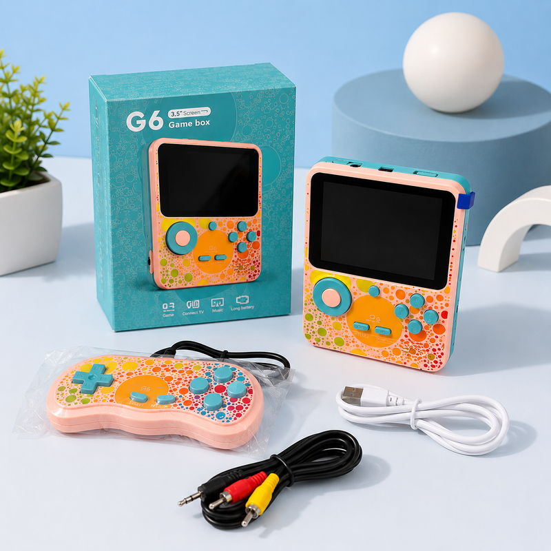 G6 Retro Handheld Game Console