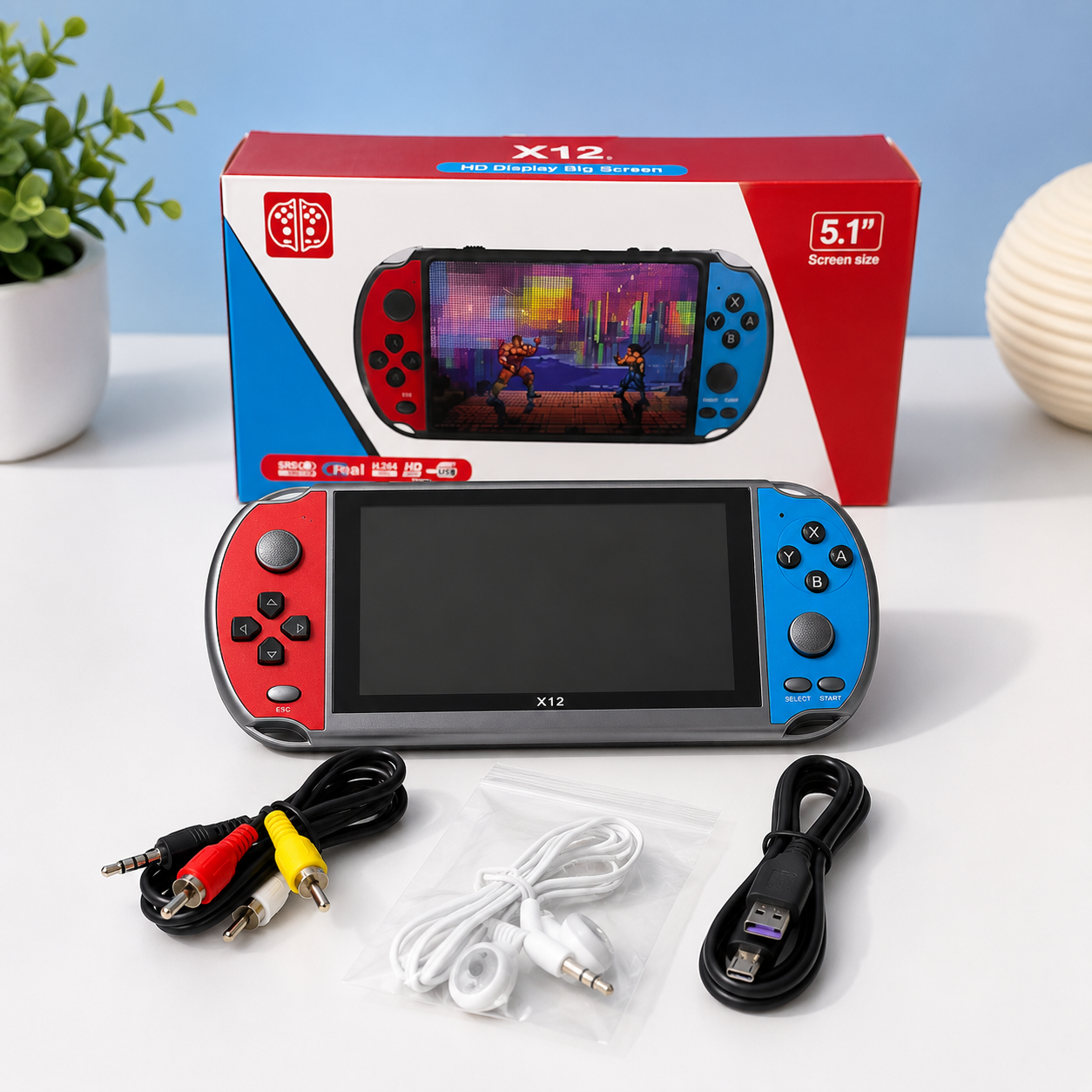 X7 Plus Retro Handheld Game Console