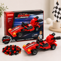 Pull Back Racing Car Building Blocks – 53 PCS