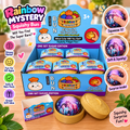 Rainbow Mystery Character Squishy Ball – Soft Squeezing Surprise Toy