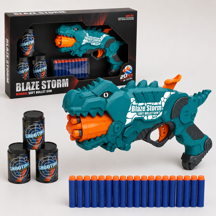 Dinosaur Soft Bullet Blaster Gun