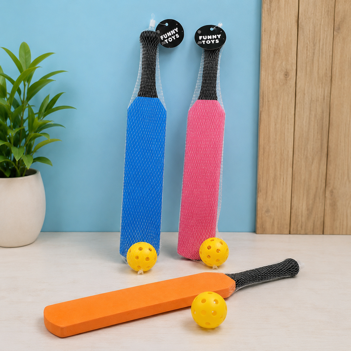 Kids Soft Ball Bat & Ball Set
