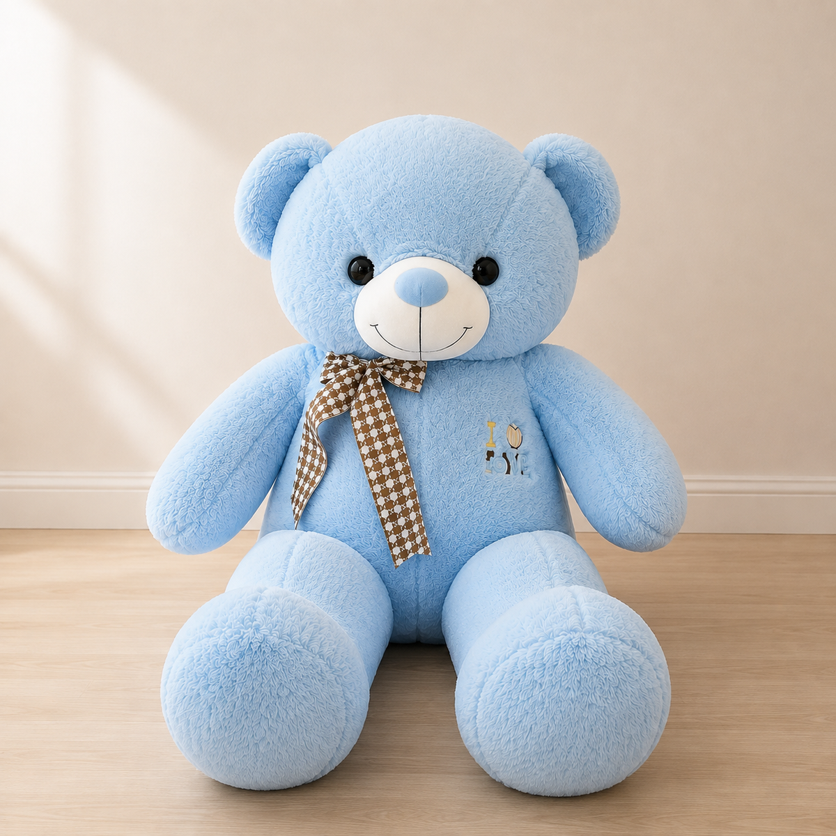 Blue Giant Teddy Bear Plush Toy