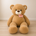 Giant Soft Brown Teddy Bear Plush Toy - 4 Feet