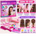 DIY Electric Hair Braider Styling Set for Girls