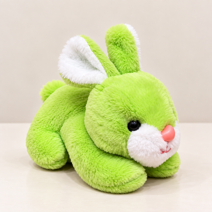 Green Bunny Rabbit Plush Stuffed Toy (15cm)