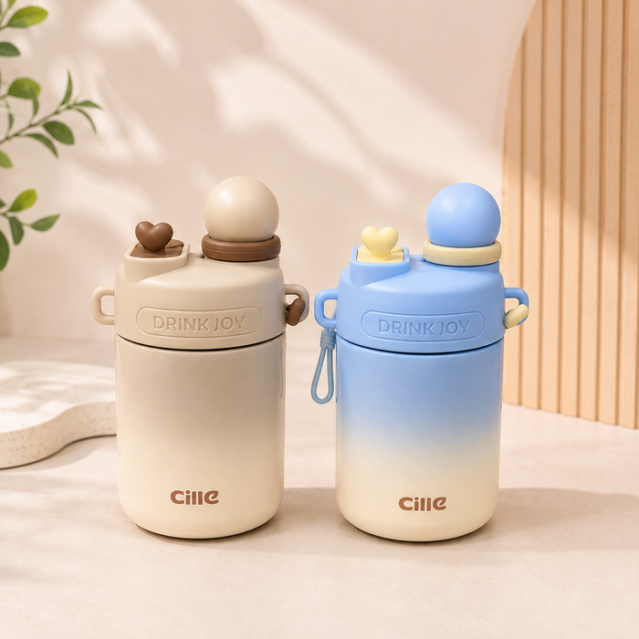 Cille Drink Joy Insulated Water Bottle