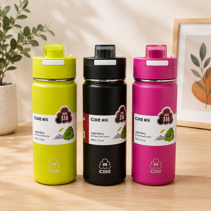 Cille SUS 316 Stainless Steel Insulated Water Bottle