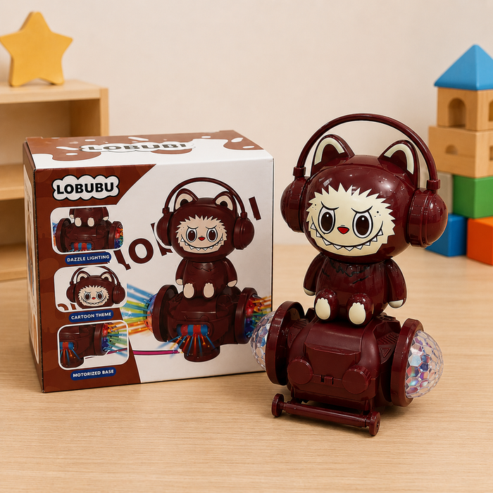 Labubu Character Musical Stunt Toy