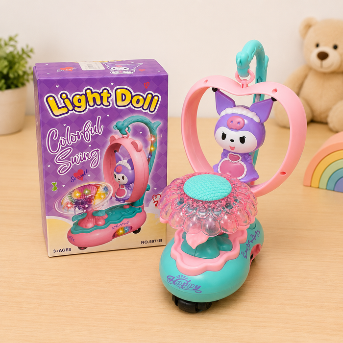 Light Doll Colorful Swing Toy
