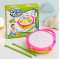 Multi-Coloured Flash Drum Musical Toy