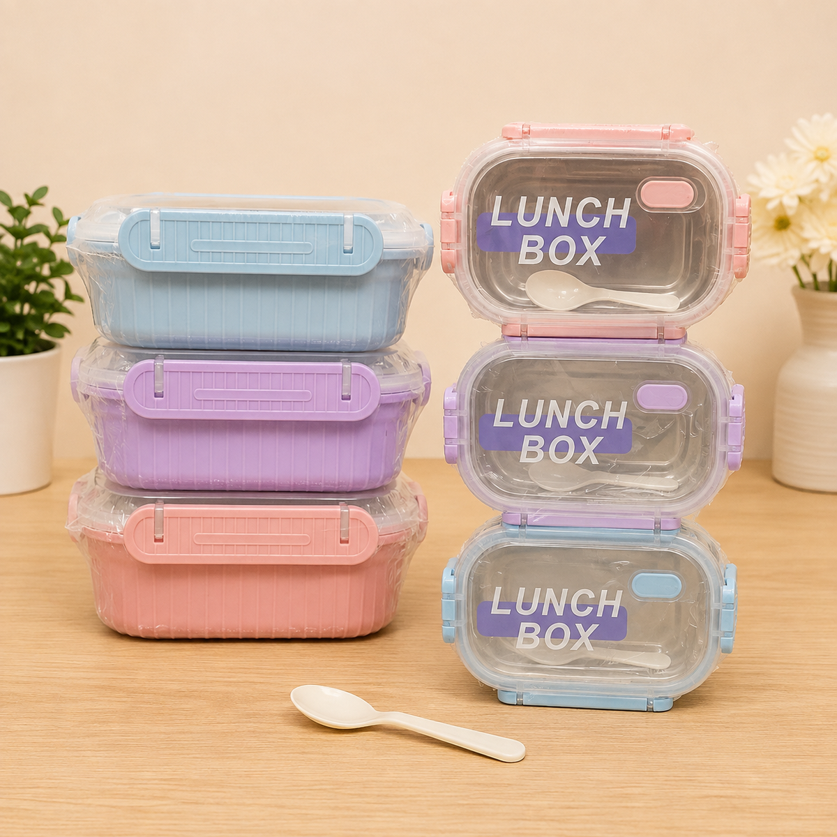 Pastel Kids Lunch Box