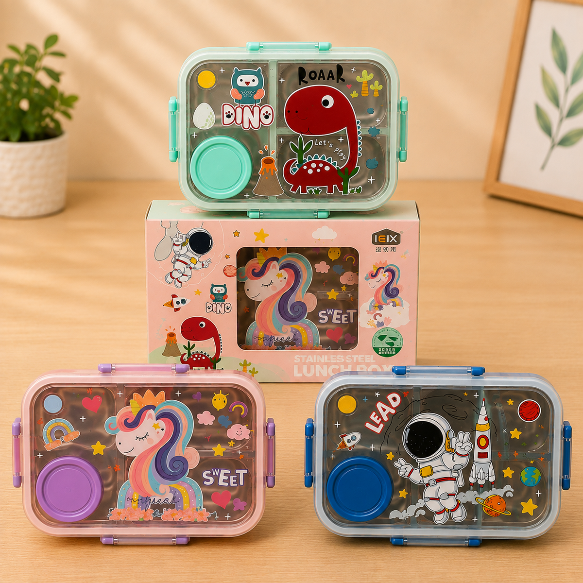 Stainless Steel Kids Lunch Box