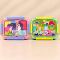 Cute Cartoon Dual-Compartment Kids Lunch Box