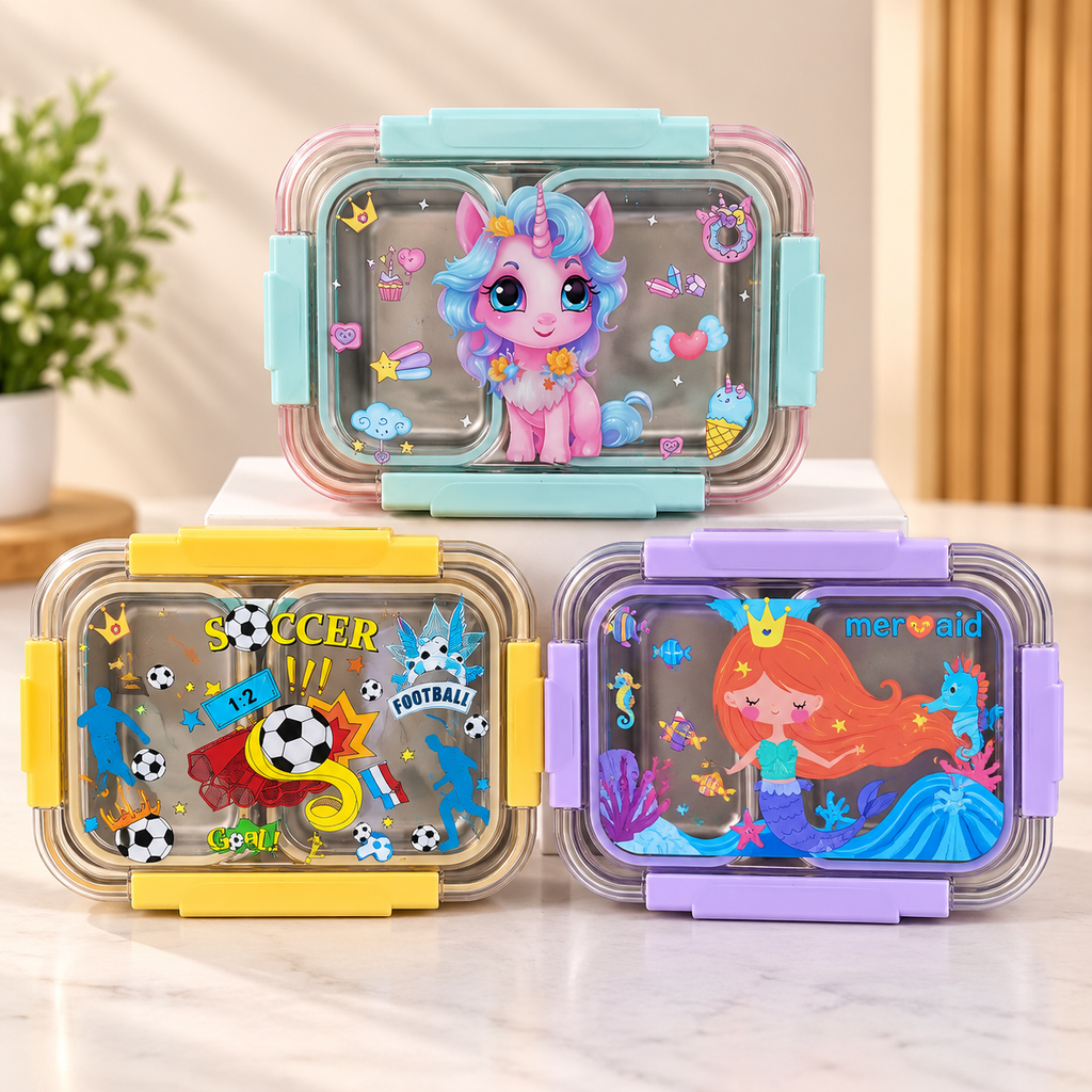 Stainless Steel Kids Lunch Box.