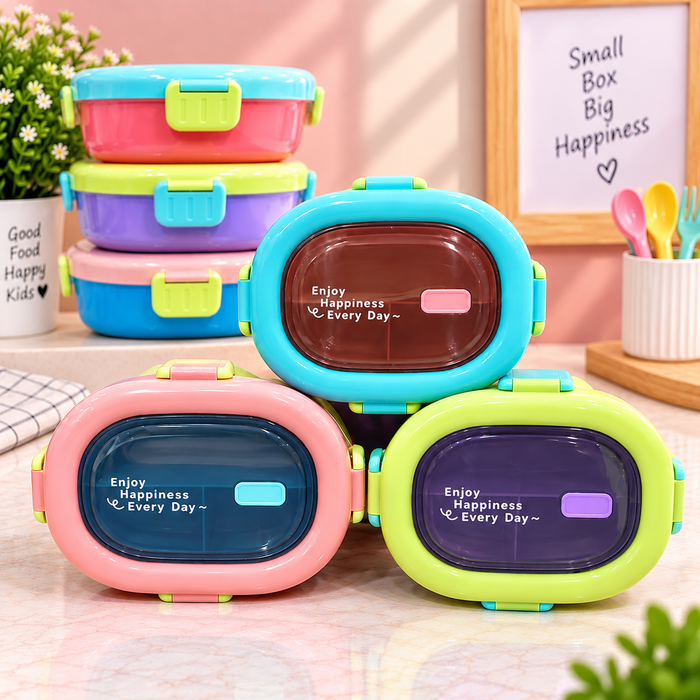 Kids Lunch Box with Secure Locking Lid