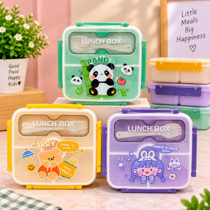 Kids Compartment Lunch Box.