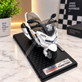 Realistic Racing Scooter Motorcycle Model Toy with Display Base
