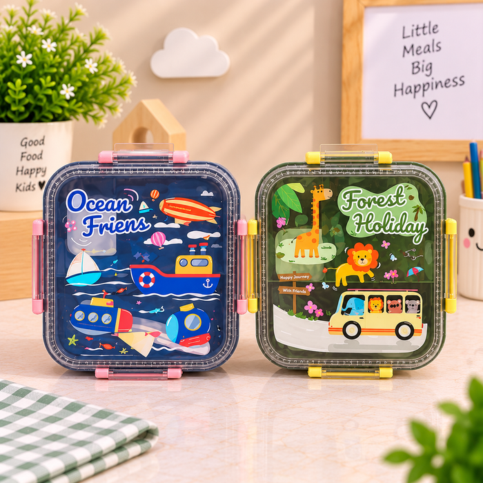 Cartoon Kids Lunch Box