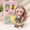 Mely Lovely Girl Fashion Doll with Long Hair & Lace Dress
