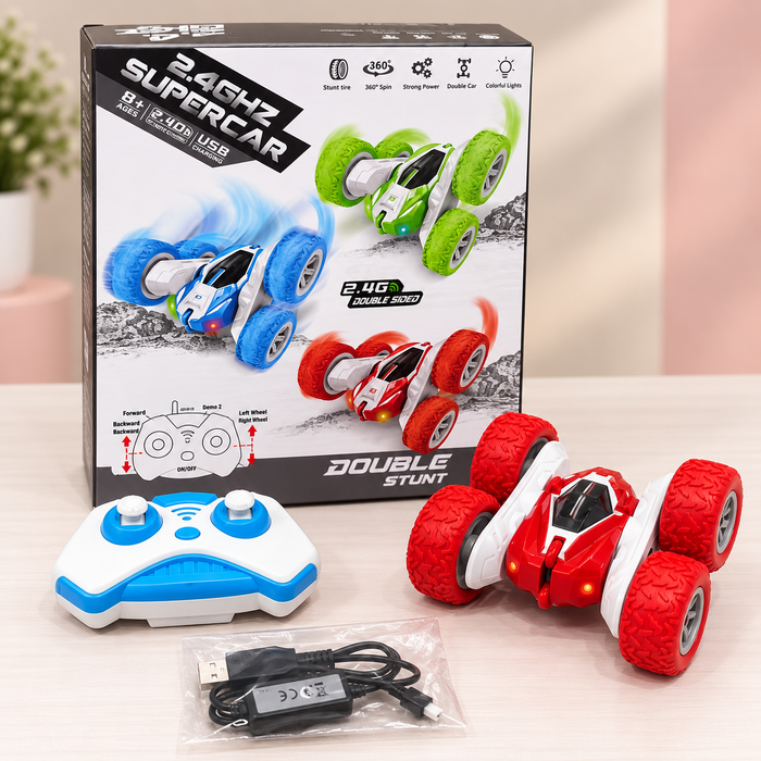 2.4GHz Remote Control Double-Sided Stunt Car
